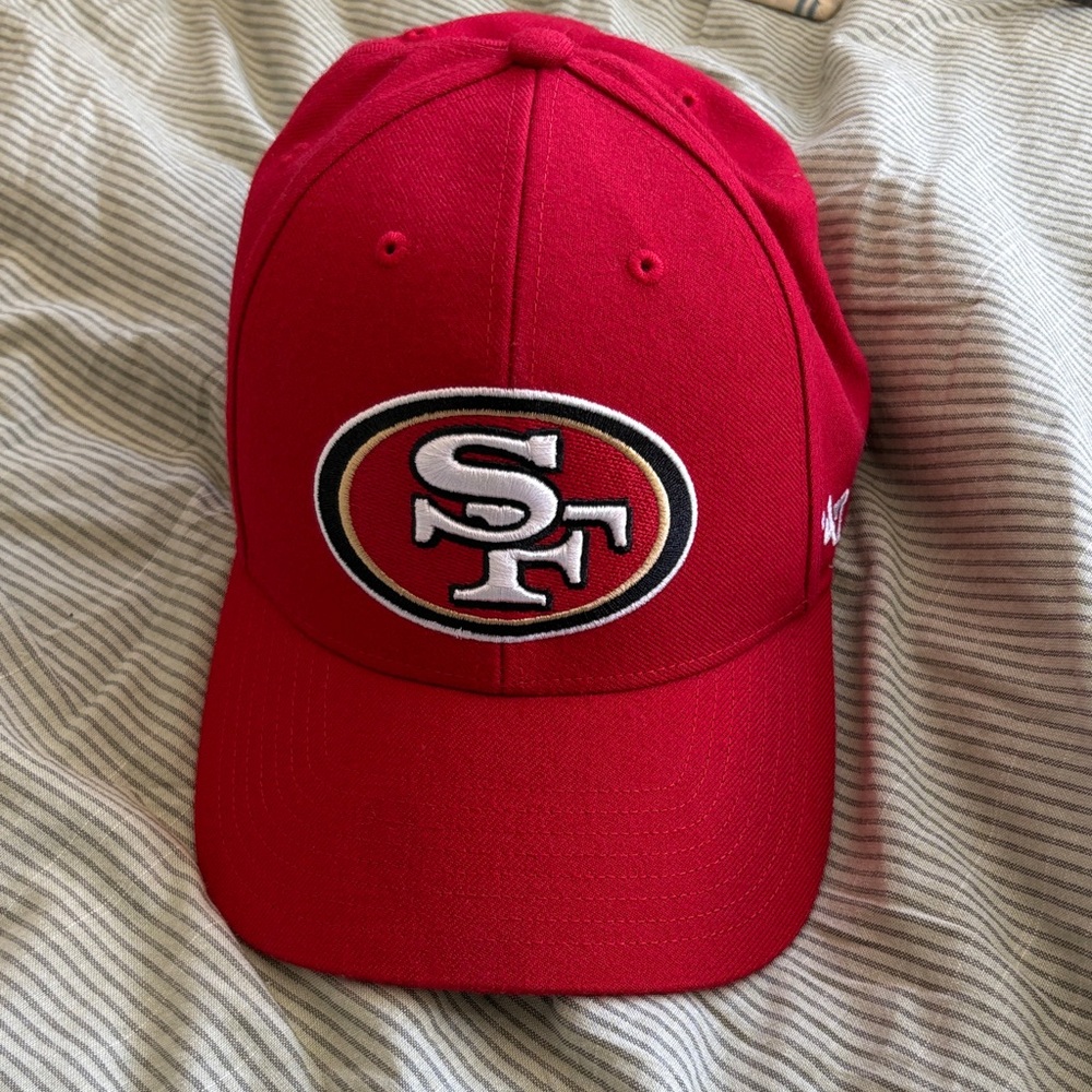 47 Brand Red and Black Cap